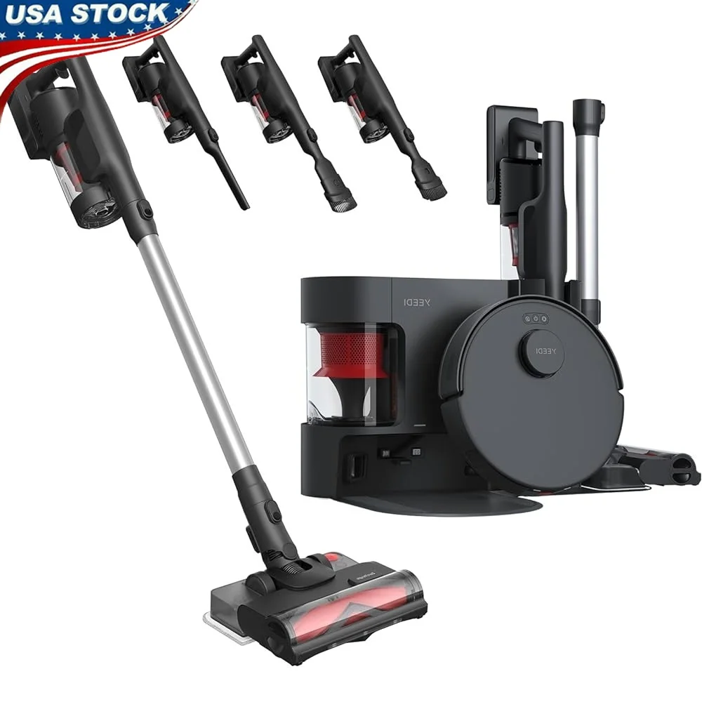 

C12 Combo Cordless Vacuum Robot Mop All-in-One Cleaning Dual Self-Emptying 10000Pa Suction Smart Navigation Multi-Surface