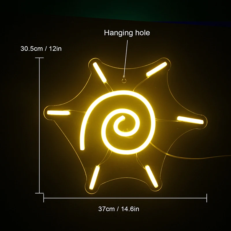 Imagem -02 - Wanxing Sun Neon Sign Usb com Interruptor de Parede Luzes Penduradas Natal Festa Arte do Feriado Decoração para Casa Quarto das Crianças Noite Lâmpadas