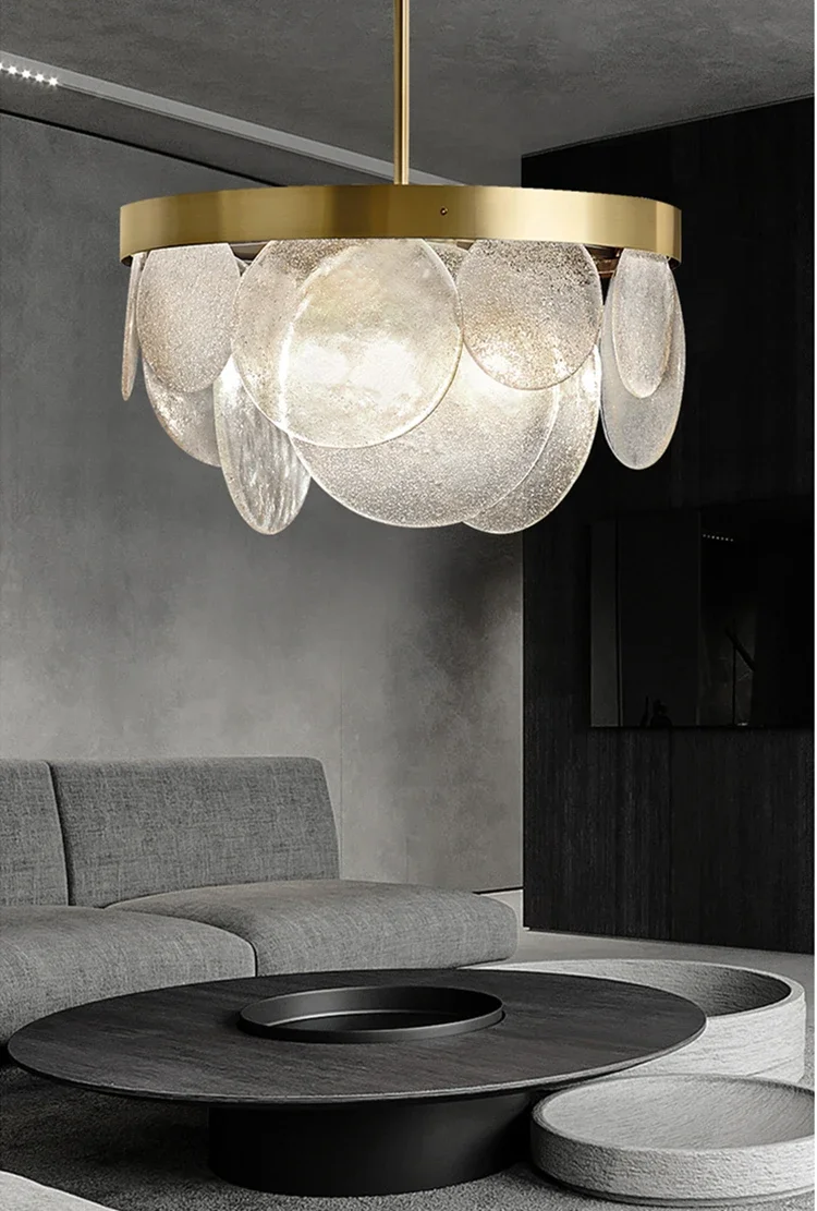 modern glass pendant lamp bubble glass chanderlier crystal pendant lamp hanging lamp E27 fancy living room lighting