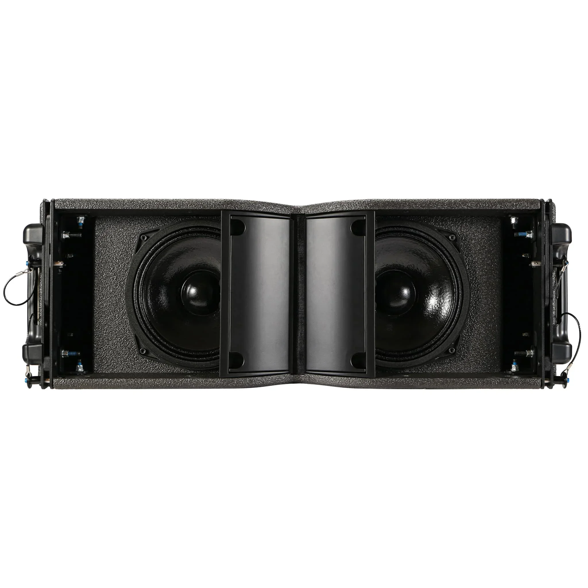 Best 2 Way Dual 8 Inch Passive Line Array Sound System Professional Speaker For Event With Brown Color