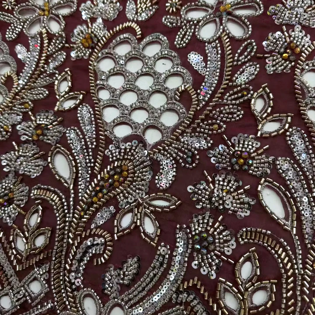 ホットセール アフリカ産オーガンザレース生地 ナイジェリア産 - Embroidery Ai のレビューと価格