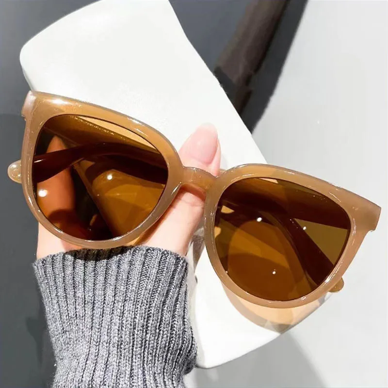 New Small Frame Circular Shape Sunglasses Women\'s Brand Designer Fashion Sun Glasses Women  Travel Eyewear UV400 Oculos De Sol