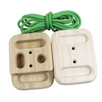 Climbing Hangboard Climbing Fingerboard Portable with Hanging Rope Durable
