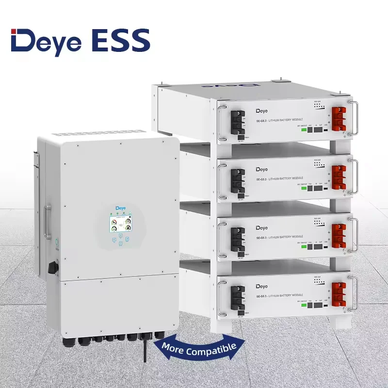 Deye Lithium Ion Batteries SE-G5.3 Lifepo4 Batteries Energy Storage Battery Deye Rack Mounted