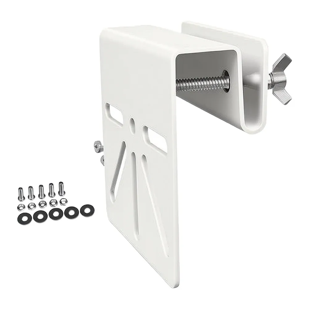 Gutter Mount Bracket Stainless Steel for Outdoor Camera Mount Solar Panel Support LED Light Fixture Compatible