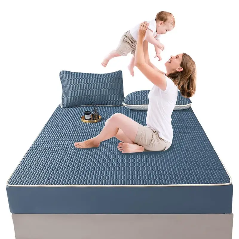 

Cooling Sheets Fitted Sheet With Pillow Cases Deep Pockets Cooling Bedding For Summer Men Women Hot Sleepers