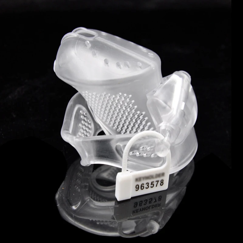 BLACKOUT Male New Design Chastity Device Plastic Lightweight Breathable Cock Cage Adult Belt Sex Toys With Code Lock