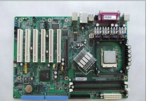 Original new DFI Taiwan Youtong G4S601-B industrial computer motherboard with CPU memory baffle