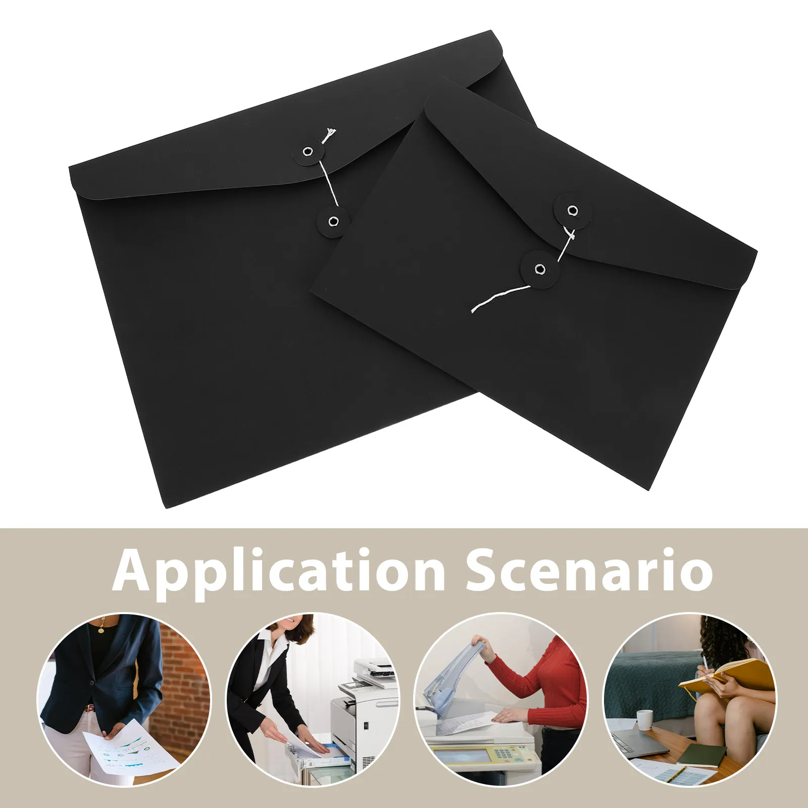 10 pcs Document File Office Storage Organizer Bag Halloween Christmas New Year Document Organizer Folder Document File Folder
