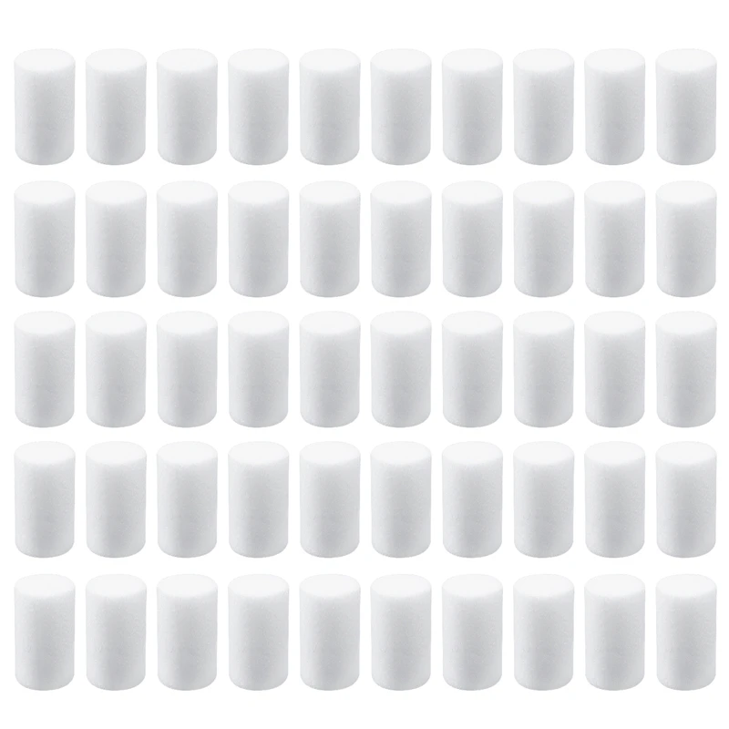 50Pcs High Pressure Pump Filter Elements Refill 30Mpa 35X20mm White Fiber Cotton Filters For Air Compressor System