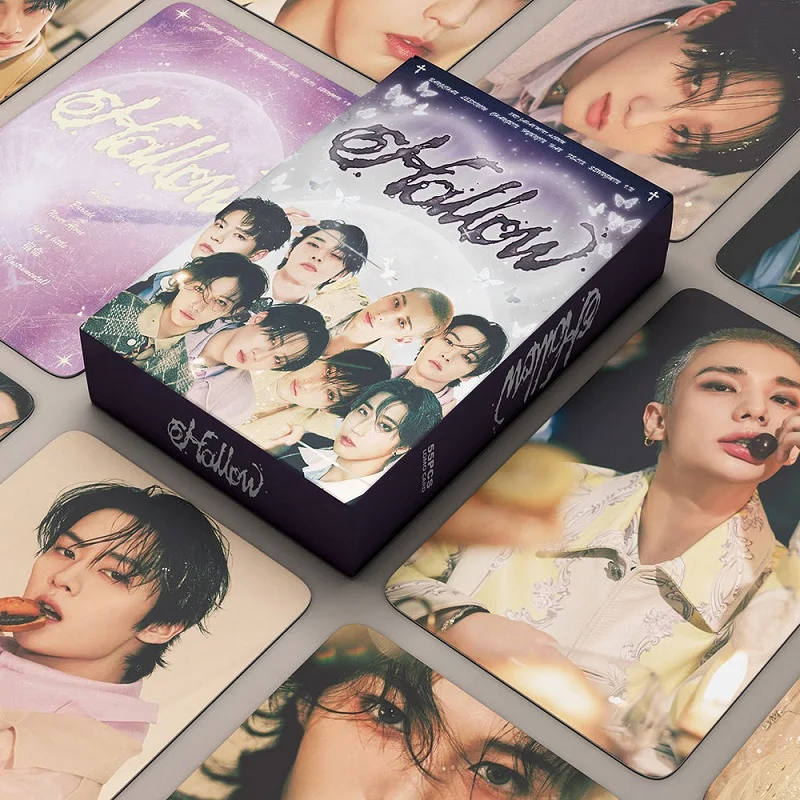 55 قطعة/مجموعة بطاقة صور بطاقة Pop Idol SK الكورية ألبوم جديد مجموعة مروحة البطاقة البريدية SKZOO هدية #2
