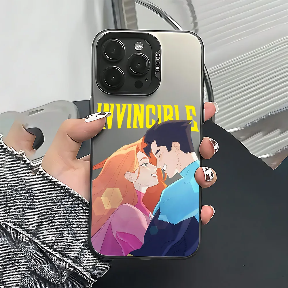 Funda de teléfono Anime I-Invincibles para Xiaomi Redmi Note 7 8 9 9S 10 11 12 13 14 15 Pro Plus 4G 5G, funda trasera mate anticaída