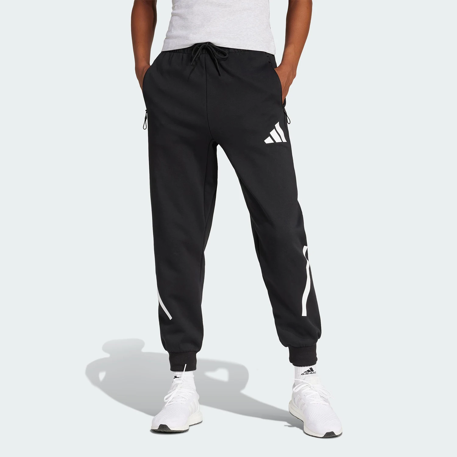Adidas genuine new men's classic lace up sports casual pants JC9309
