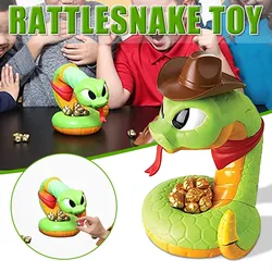 Electric Tricky And Scary Rattlesnake Toys Tricky Horror Decompression Snake