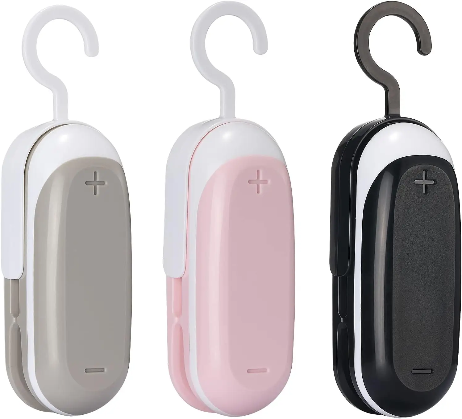 

Mini Bag Sealer, Packs Portable Heat Vacuum Sealers, Chip Sealer with 2 in 1 Food Resealer Handheld