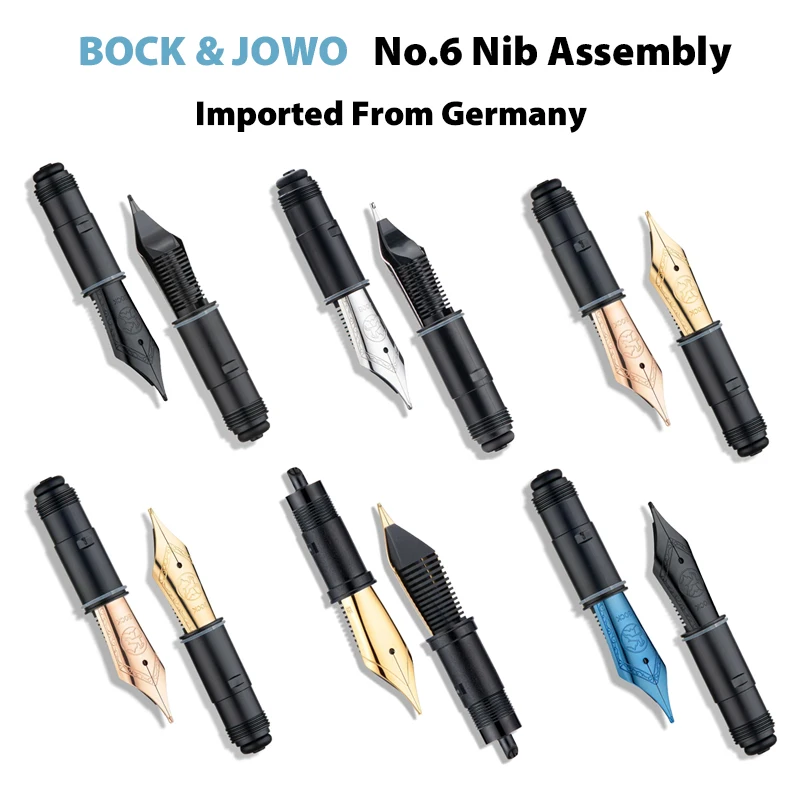 Asvine Fountain Pen Replaced for Asvine V169 P20 P30 V126 Fountain Pen Nibs No.6 BOCK / JOWO Nibs School Supplies Stationery