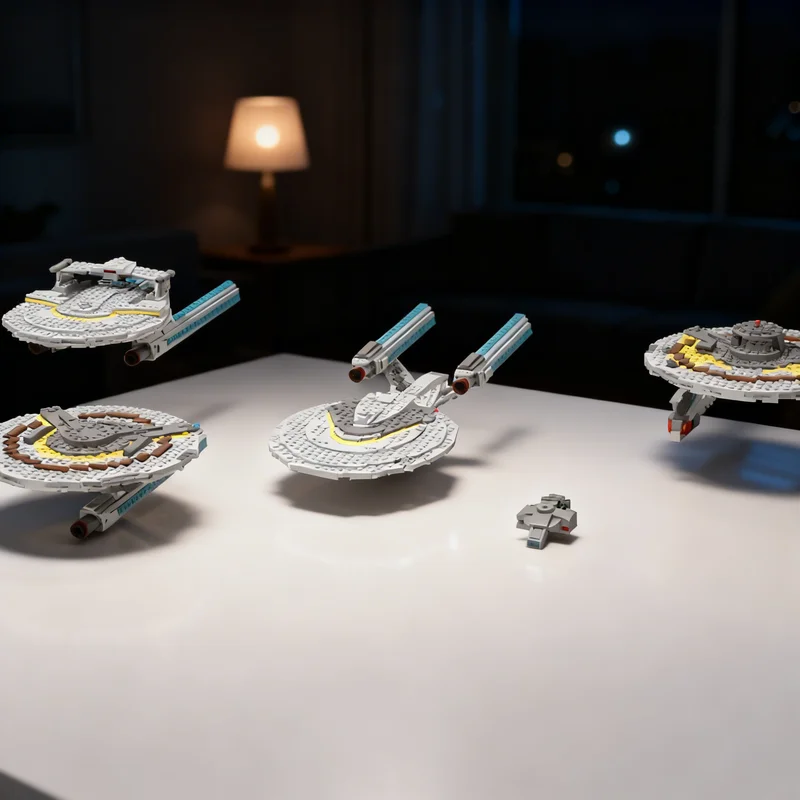 

2974 детали MOC USS Cerritos: Модель космического корабля из серии «Альтернативная реальность», конструктор, креативный подарок, DIY-декор для демонстрации, премиум-класс для взрослых и детей, украшение для стола