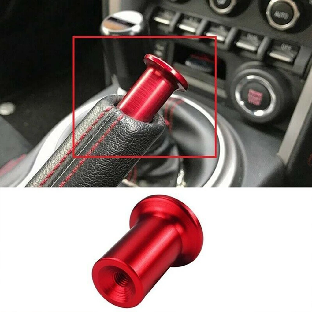 Car E-brake Drifting Turn Knob Hand Brake Aluminum Button Automobile Red