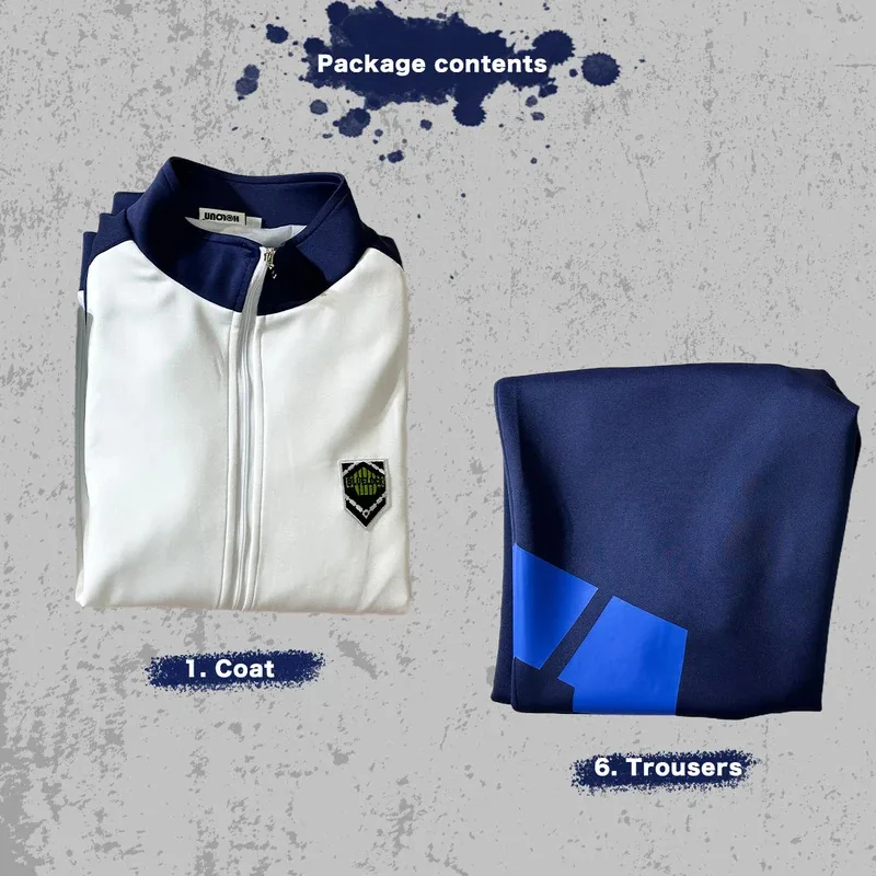 HOLOUN Blue Lock Anime Reo Nagi Bachira Isagi Chigir disfraz de Cosplay con bolsillo con cremallera completa ropa deportiva chándal bordado Sudadera con capucha