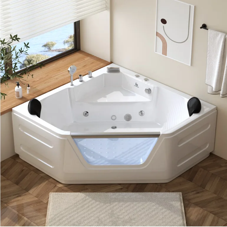 

Hot Selling Jacuzzi Acrylic Bathtub SPA Multifunctional with Bottom