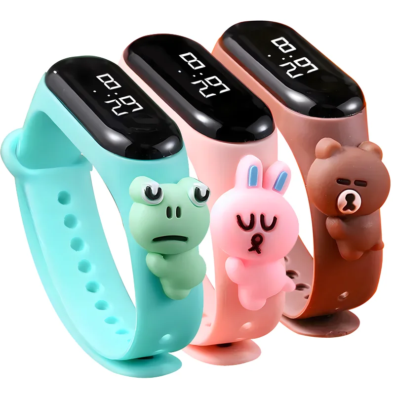 Smart Watch For Kids Fashion Outdoor Waterproof Sports Children Watches Boy Girl Digital Electronic Watch Silicone montre enfant