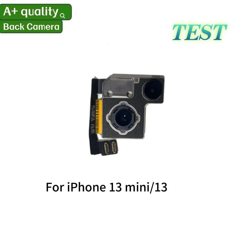 Fully Tested Rear Camera With Flex Cable for iPhone 11 12 13 14 15 16 17 Pro Max 12/13 Mini Back Camera Replacement Part image 3
