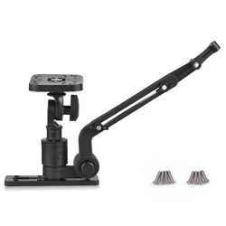Kayak Fish Finder Mounting Plate Kayak Boat Transducer Mounting Arm Fish Finder Mount Base Adapter for Kayak Boat Water Sports