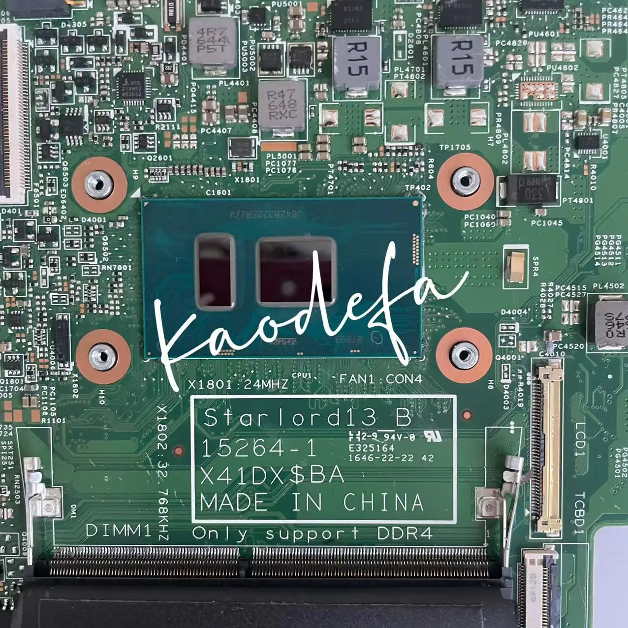 Placa base para portátil Dell Inspiron 17-15264 7779, 7779, CPU: i7-7500U, SR2ZV, DDR4, CN-0NX6FR, 0NX6FR, NX6FR, 100%, trabajo completo