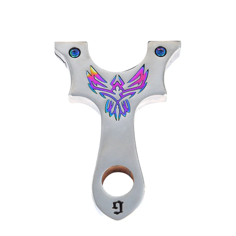 

Рогатка для охоты высокого качества из нержавеющей стали 304 с красочным рисунком, набор катапульт, инструмент для развлечения и уличной съемки, игрушки