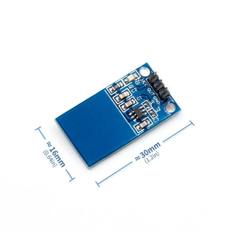 

TTP223 емкостный сенсорный переключатель, цифровой сенсорный модуль