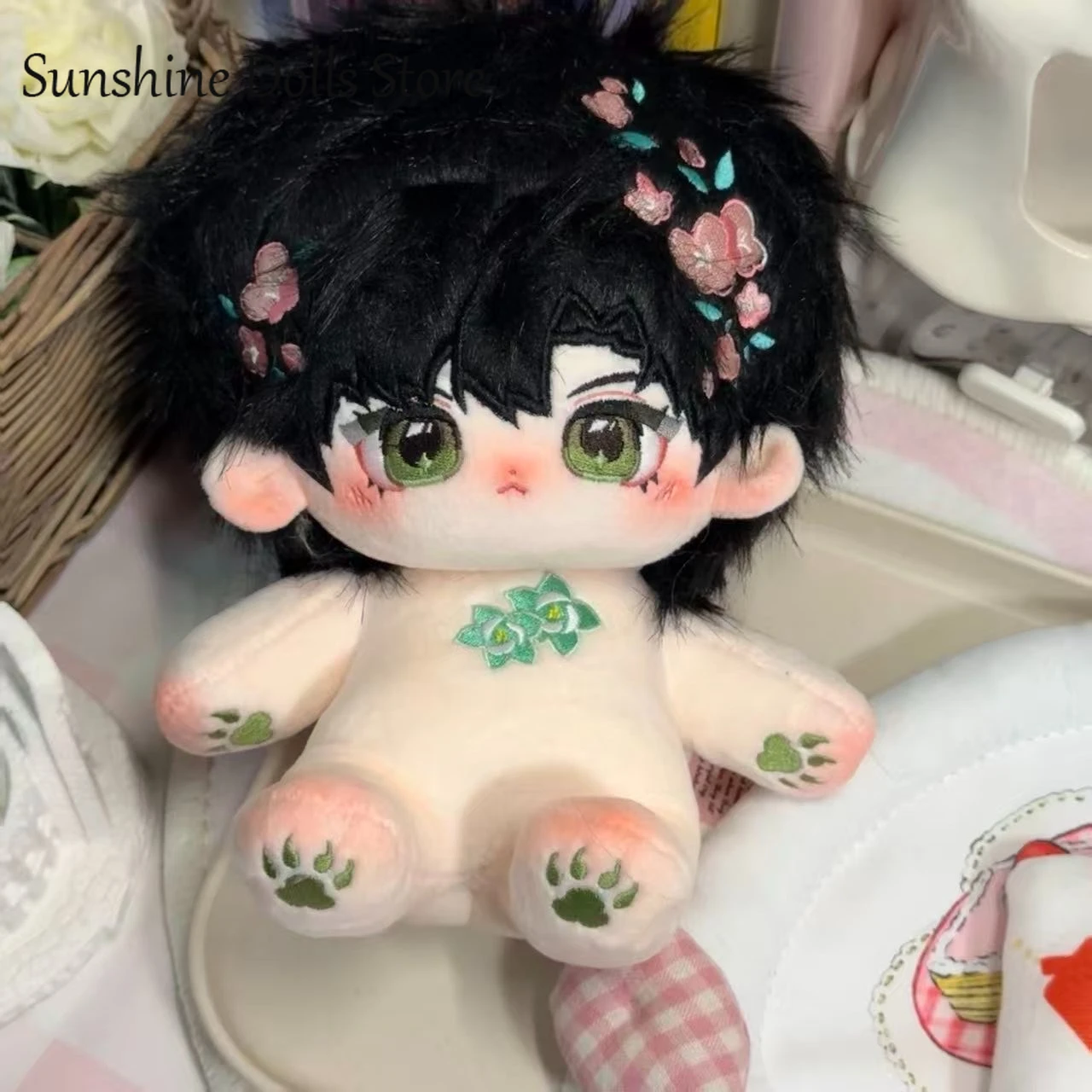 

Zayne Love and Deepspace Handsome Boy Cotton Doll Change Clothes Plush Toys Anime 20cm Cartoon Figures Body Plushies Gift