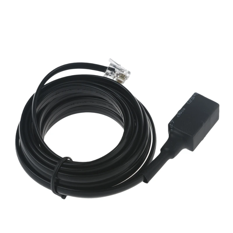 Cable extensión micrófono portátil separación extraíble 6 pines para FTM-100DR FTM-400DR FTM-400XDR 400DE 3200DR