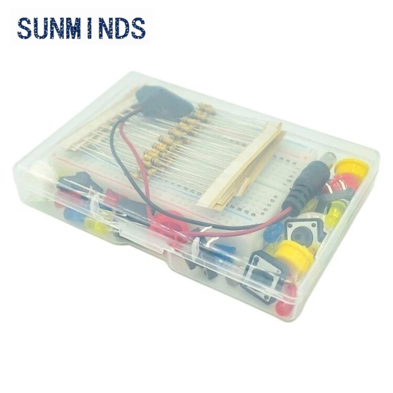 Starter Kit For UNO R3 Mini Breadboard LED Jumper Wire Button for arduino For uno Diy Kit