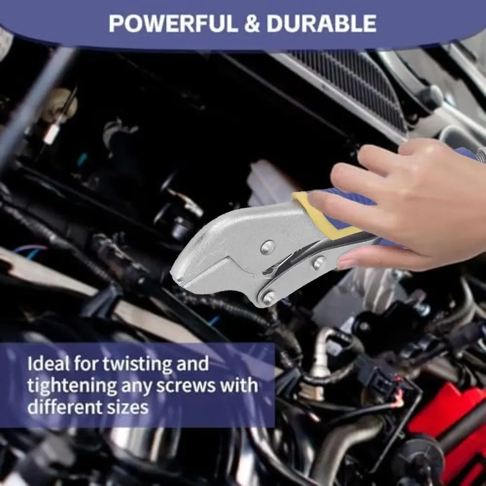 Compact Pliers Quick Release Pliers Sealing Copper Pipes Effortless Disengagement Rust Resistant Lever Tensile Spring