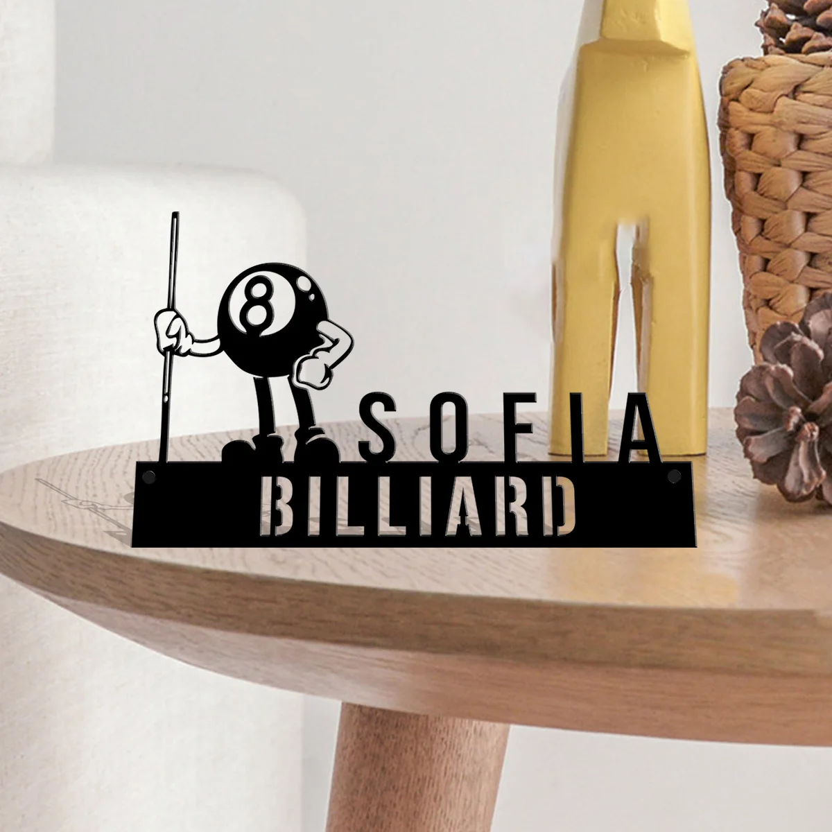 علامات معدنية مخصصة البلياردو منضدية/جدار الفن اسم لوحة معدنية مقهى لعبة غرفة نادي بار ديكور هدايا فريدة البلياردو مدرب الهدايا