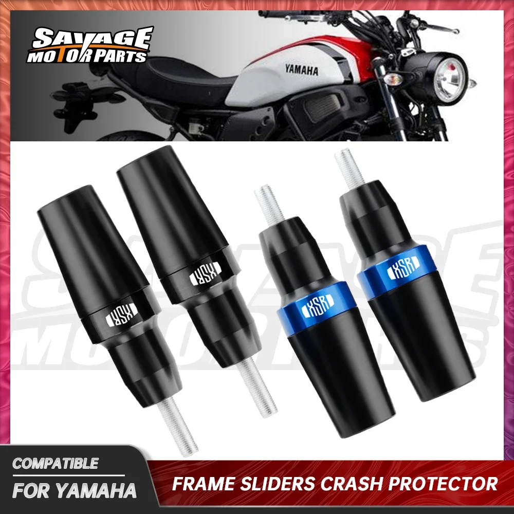 For YAMAHA XSR700 XSR 700 2016-2024 2021 Frame Sliders Crash Protector Motorcycle Accessories Bobbins Falling Pads Protection