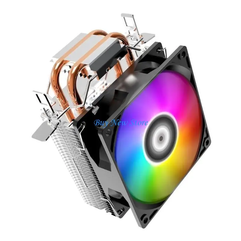 

20ce a200 тихий процессор Cooler 9cm RGB вентилятор с медными трубами для оптимальных вентиляторов охлаждения