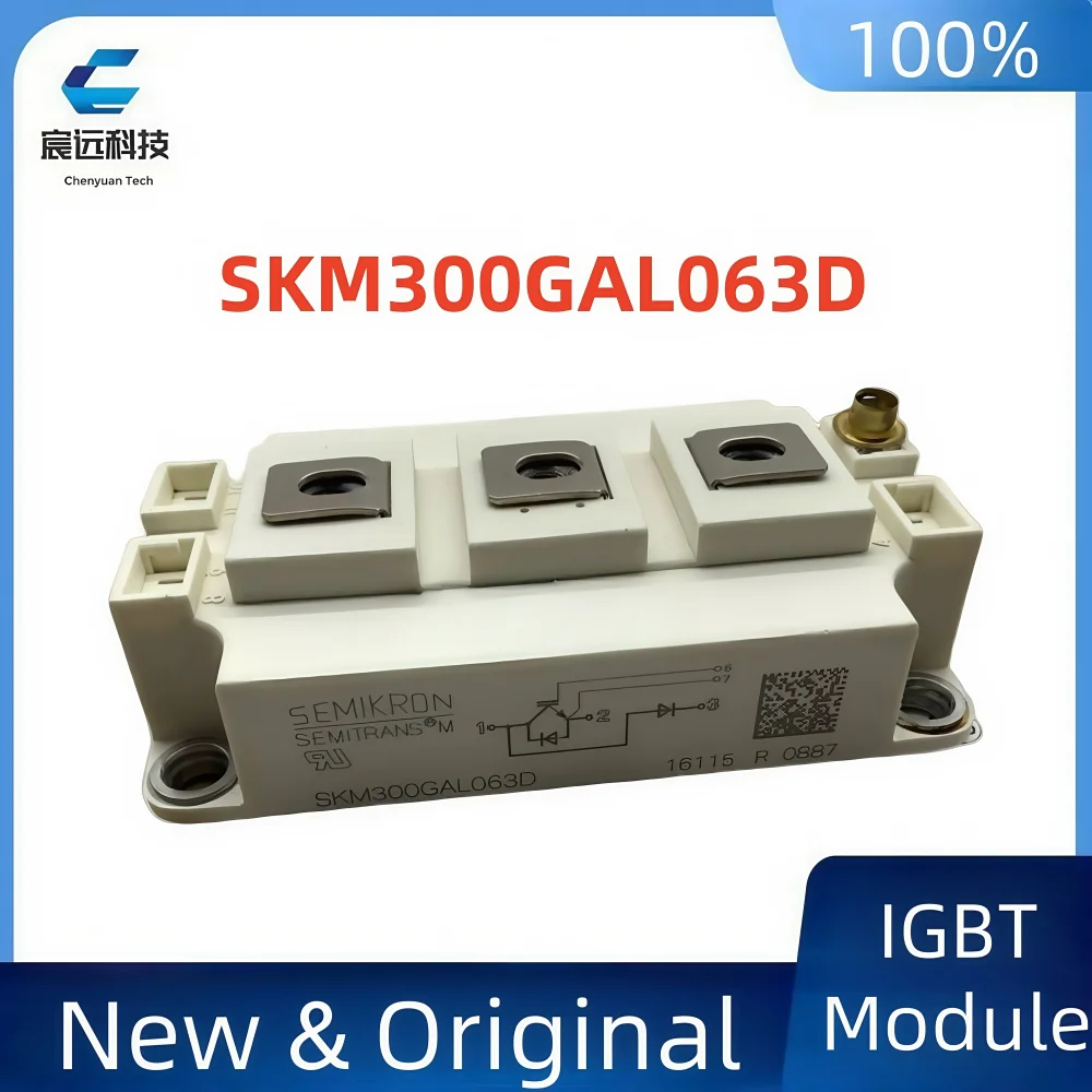 

SKM300GAL063D New Original IGBT Power Module semikron diode thyristor IGBT Module SKM 300GAL063D SKM300GAL063D