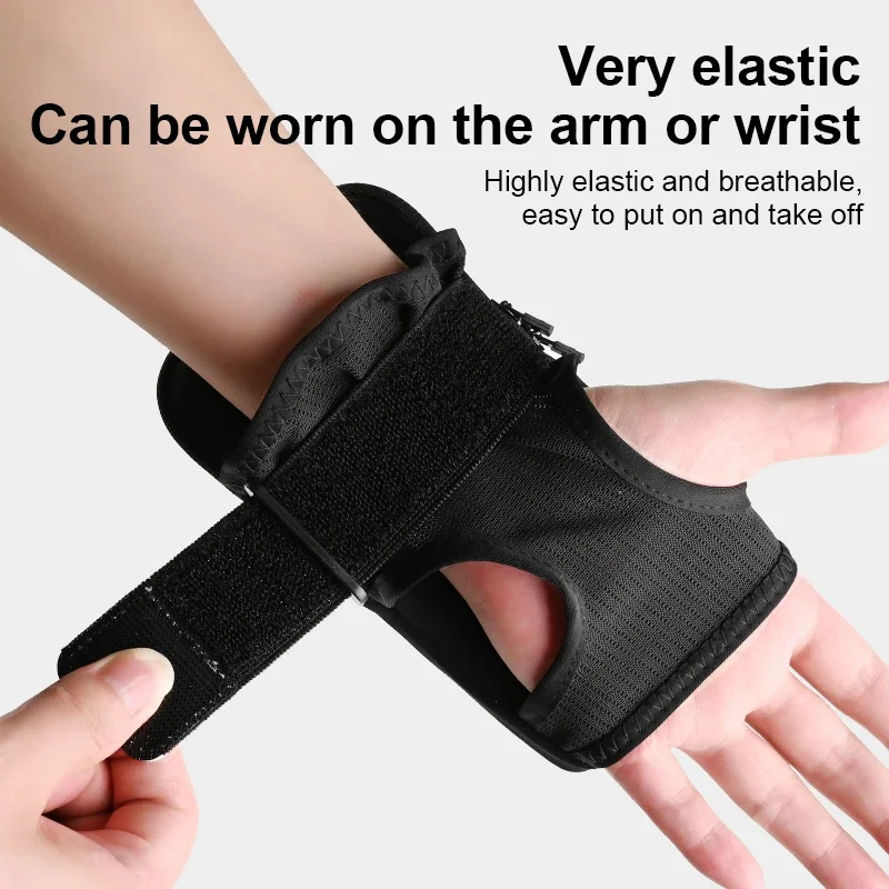 Outdoor running arm bag for men and women outdoor lightweight sports fitness mobile phone arm cover waterproof and sweatproof image 5