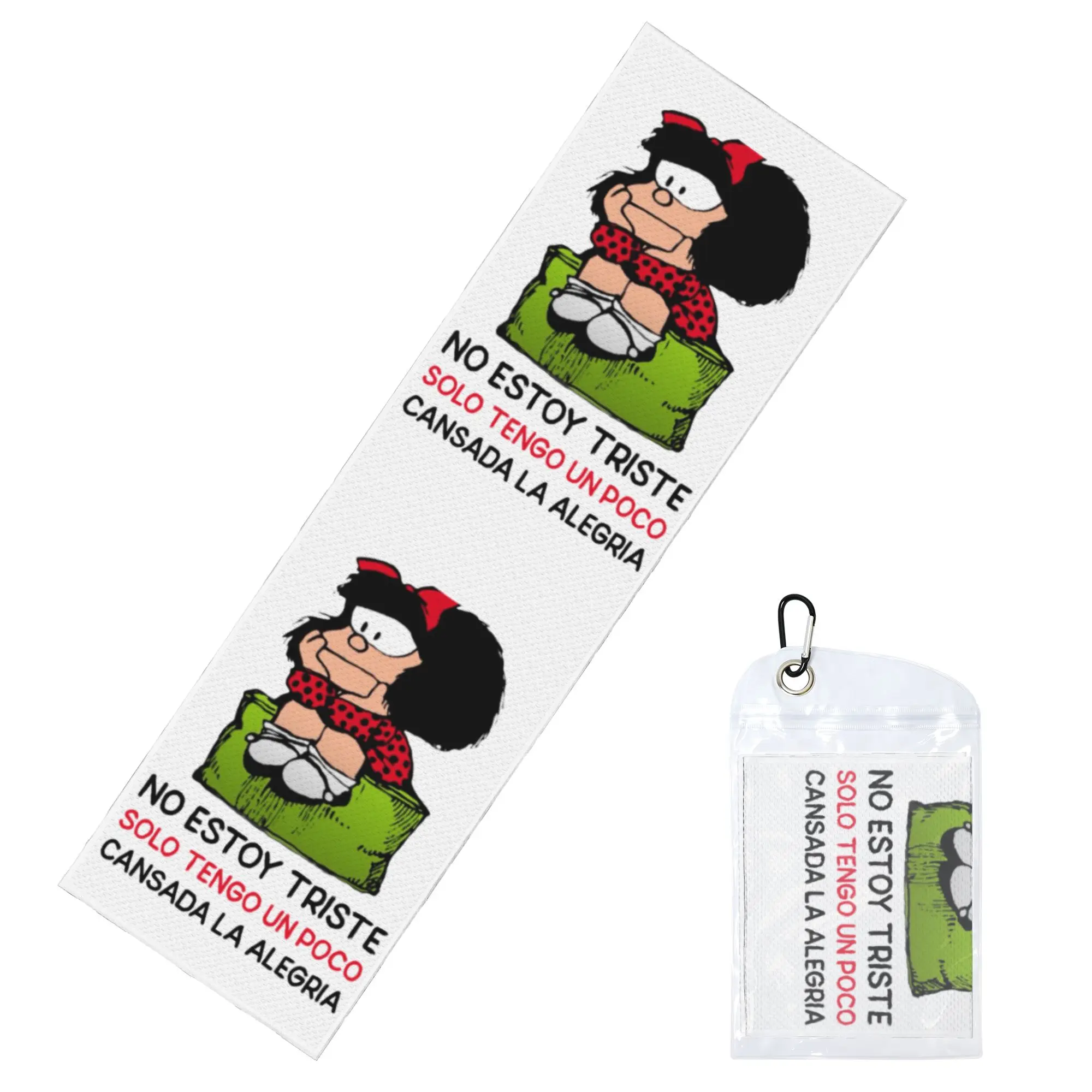 Mafalda Quino Comics Cold Exercise Towel  Yoga And Fitness Running Outdoor Activities Travelling Swimming Camping Towels