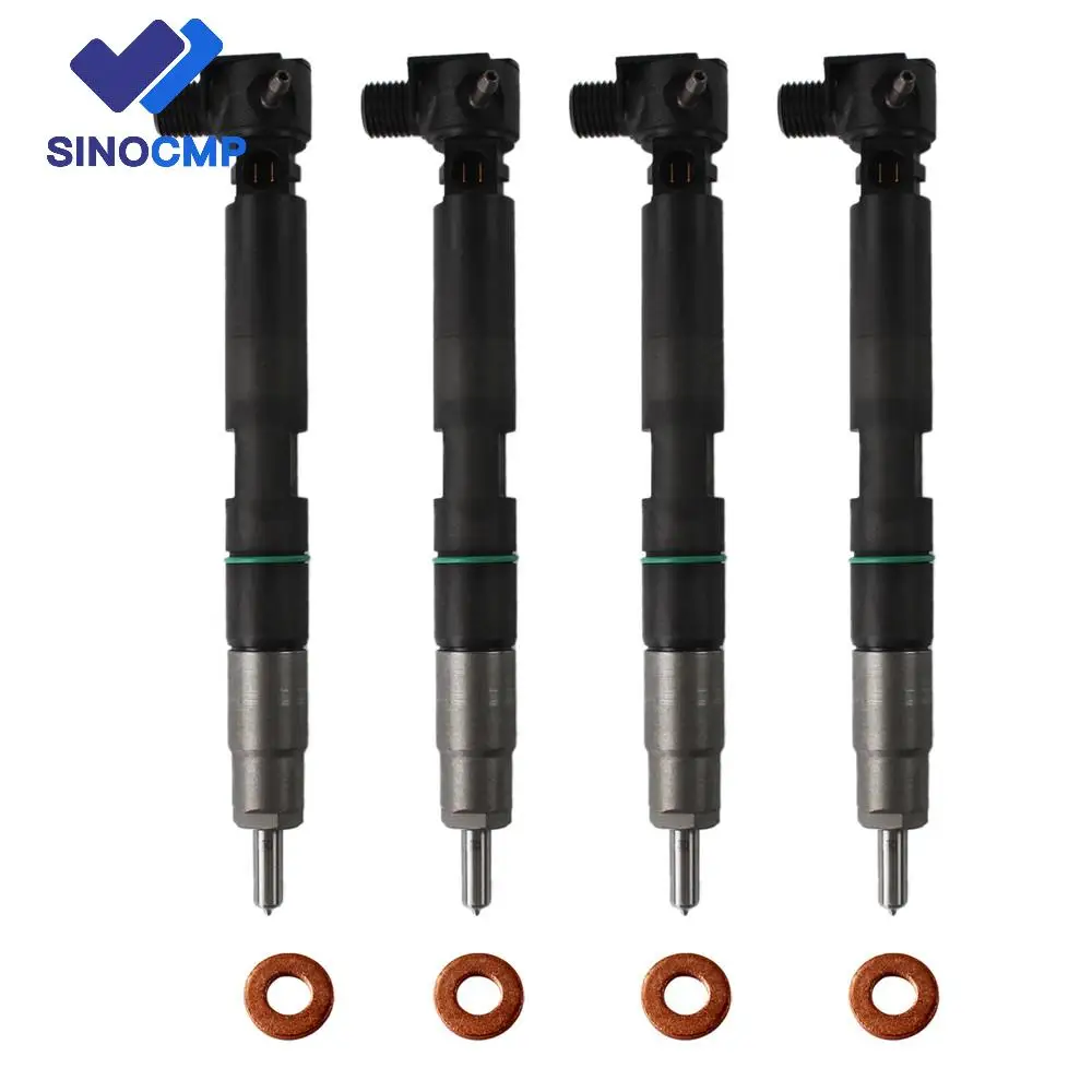 4pcs 7275454 28337917 400903-00074D Fuel Injectors For Bobcat D24 For Doosan Delphi Track Loaders