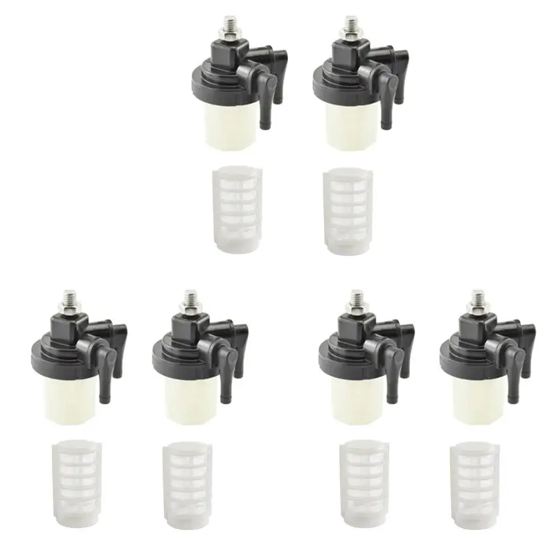 

6 SETS Fuel Filter For Outboard Boat Motor Water Separator 9.9Hp 15Hp 20Hp 25Hp 30Hp 40Hp 61N-24560-00-N30R