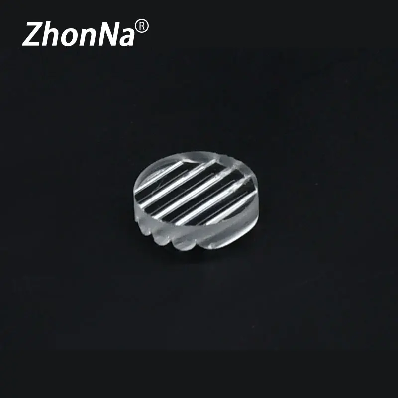 One-line Laser Module Lens 110 Degree Optical Lens 8mm Diameter Glass Lens Laserleve Head Accessories For Positioning Instrument