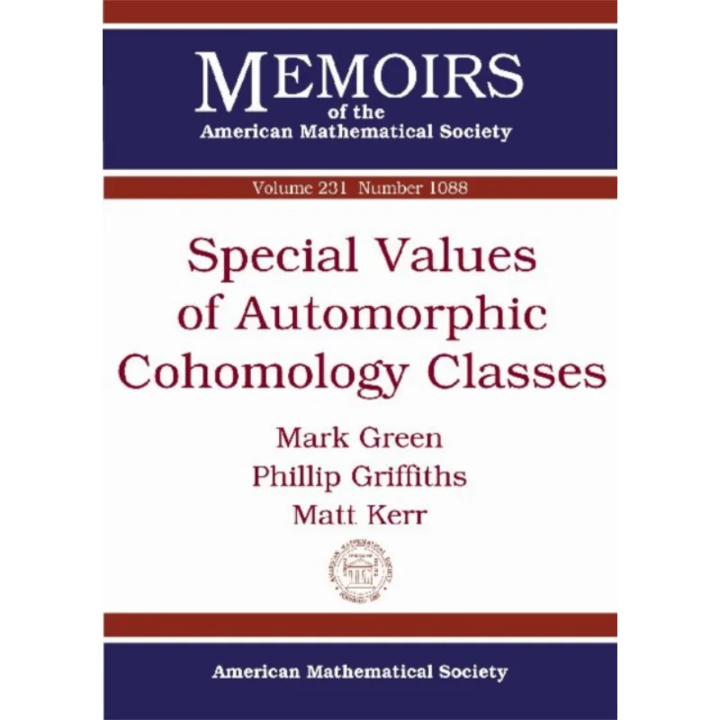 

Специальные предложения класси автомобирографической когемологииМемуары американского математического общества Mark Green 9780821898574