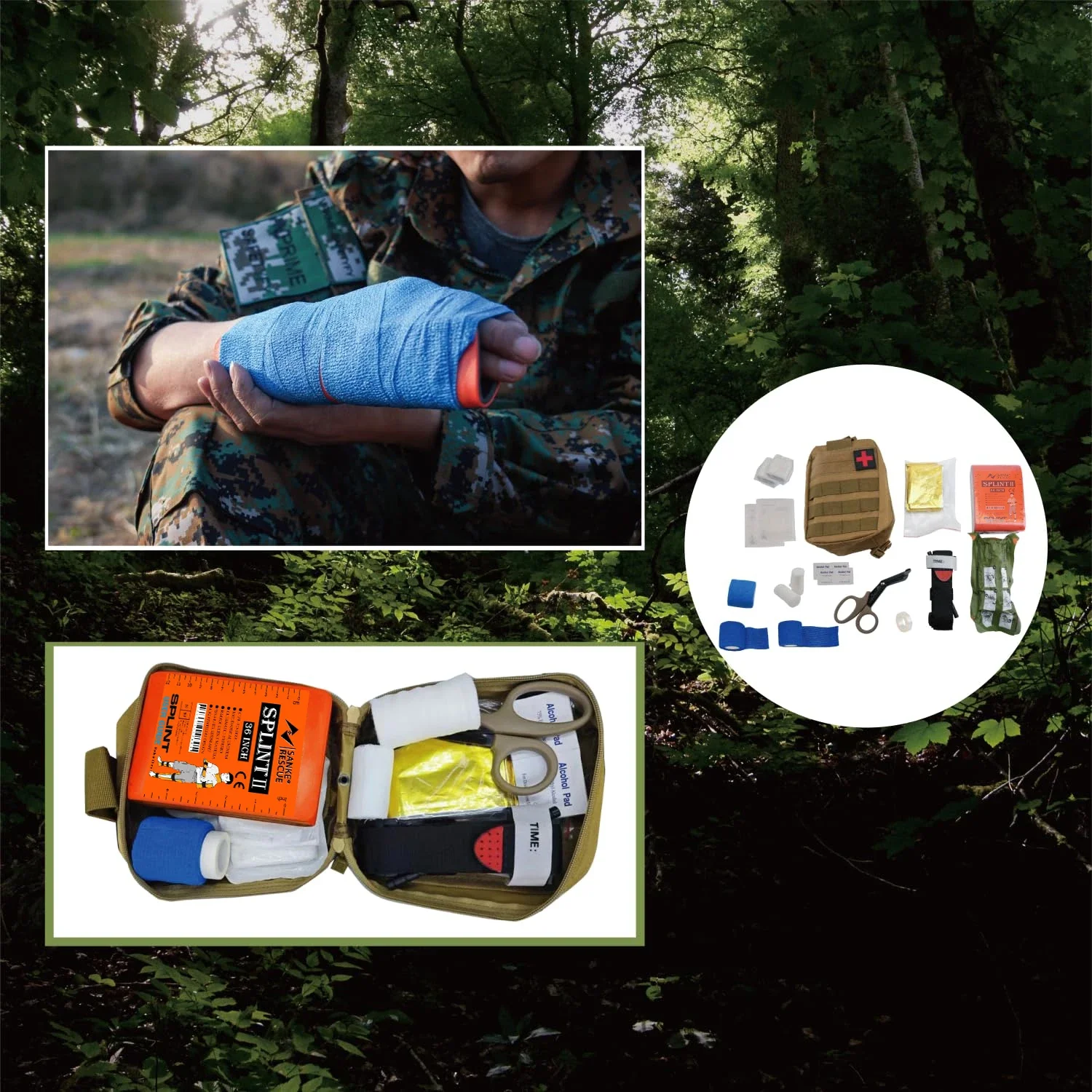 SANKE RESCUE First Aid Splint 36/18\