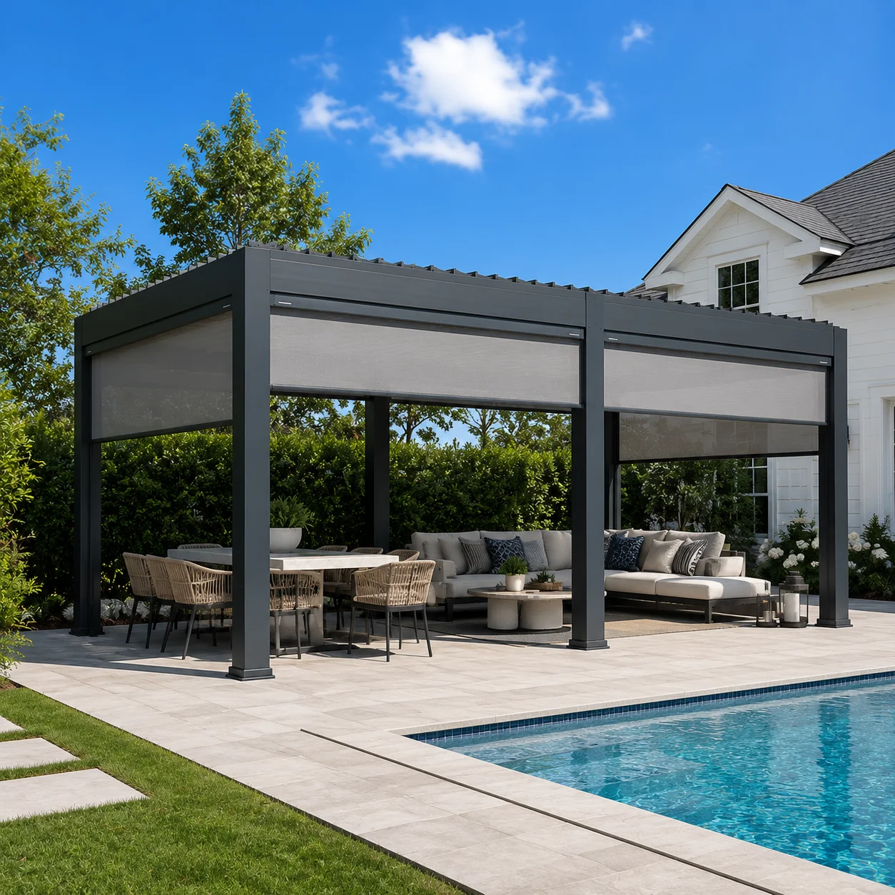 Pavillon extérieur tendance en - Outdoor Lighting Install avis et prix