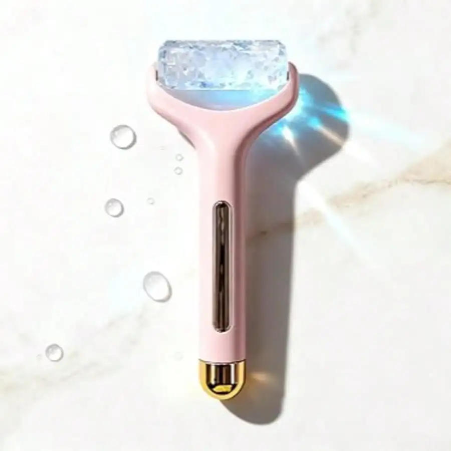 

1PC Silicone Ice Face Roller, Facial Massage Skin Care Tool, Beauty Facial Massage Roller For Eyes Neck And Face, Ice Roller For Face & Eye Puffiness Relief, Reusable Leakproof Ice Facial Roller Mold Cube, Contour Shaping Enhance Skin Radiance, Spa Self C