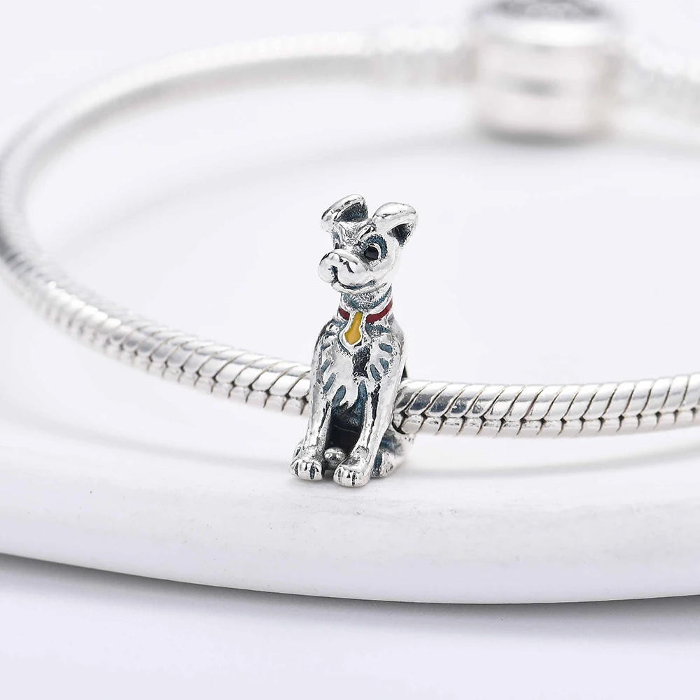 جديد 925 فضة بيت القط باو سحر of ley 925 سلسلة مطرز صالح الأصلي سوار DIY بها بنفسك السيدات مجوهرات اكسسوارات #2