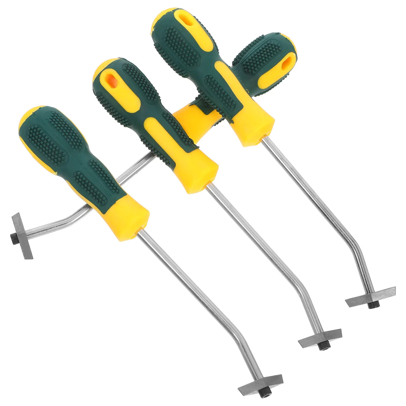 4 قطعة أداة إزالة الجص البلاط متعددة الوظائف مريح الجص مكشطة لخزائن بلاط السيراميك أرضيات الحمام تنظيف الجدار