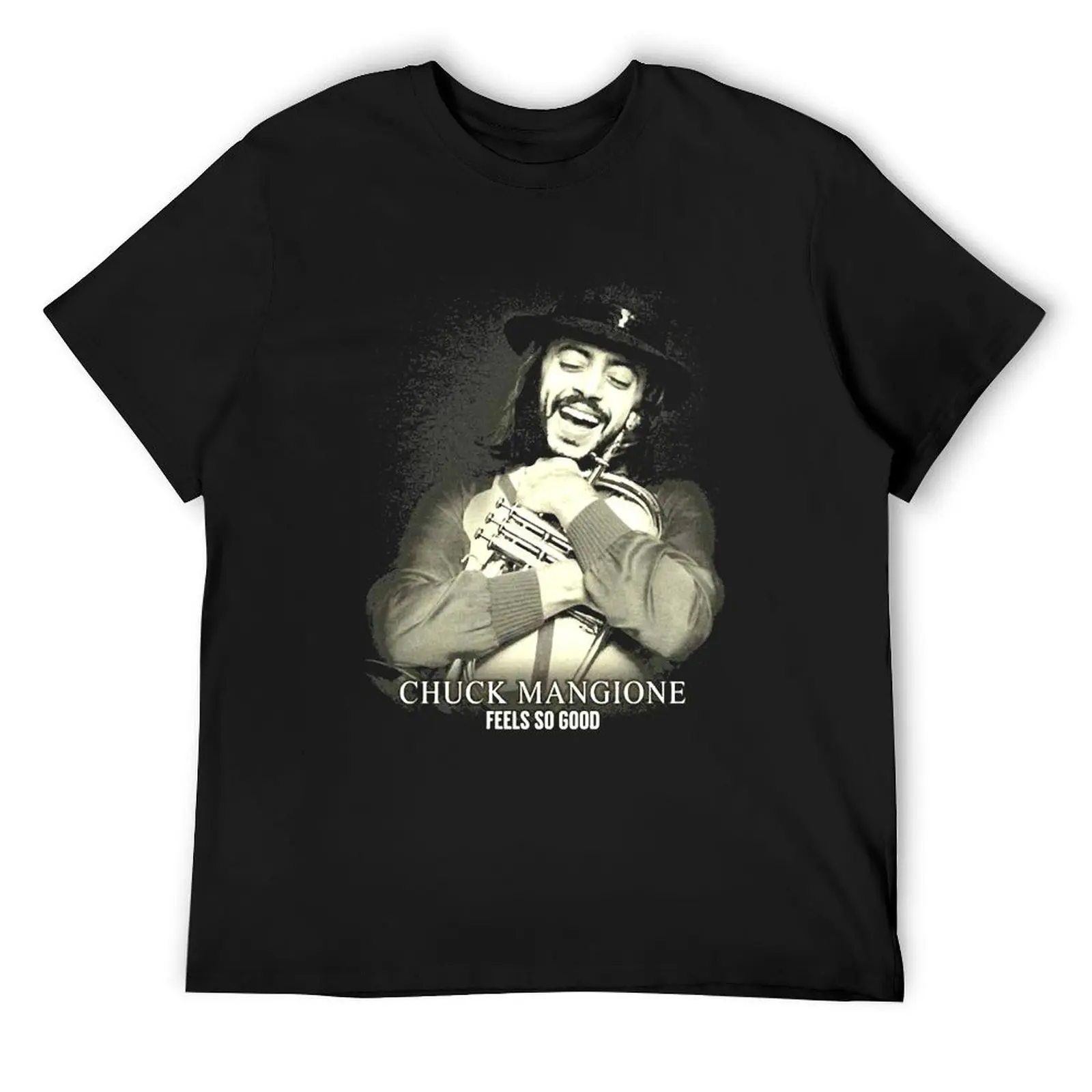 

Chuck Mangione Classic Guys T-Shirt boys animal print plain Blouse Men's clothing
